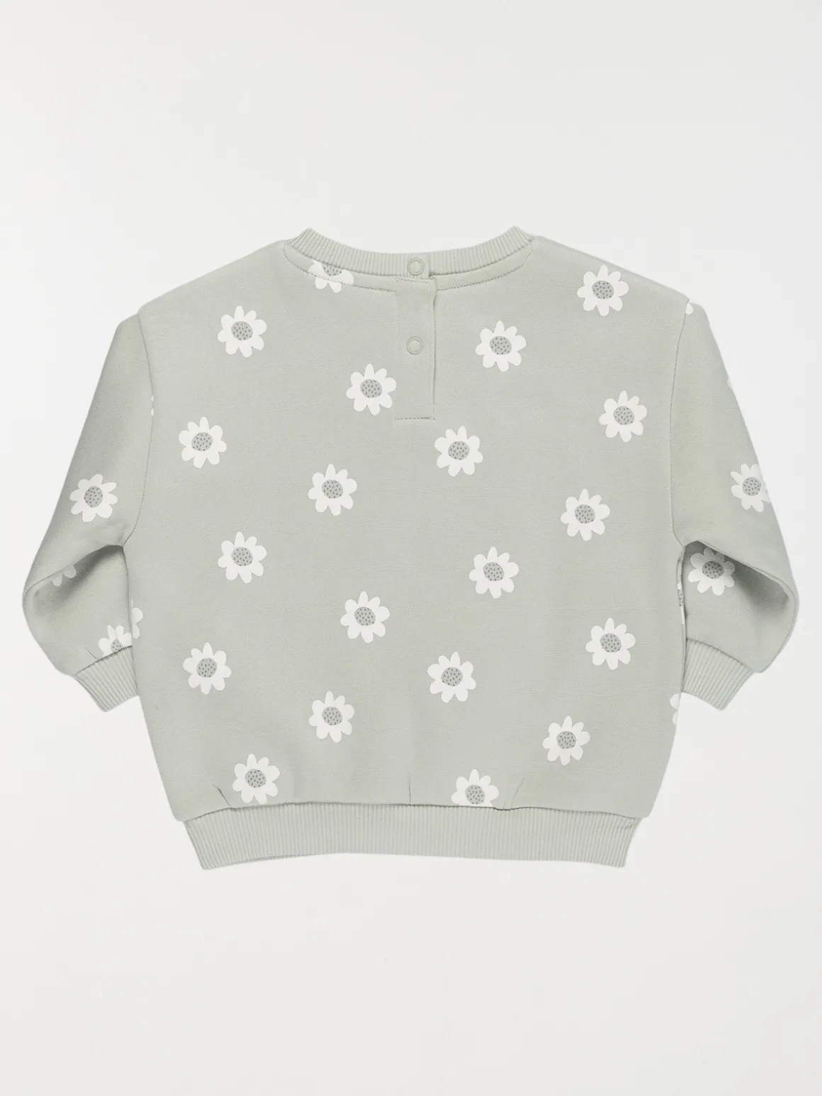 Sweat motif fleuri fille (3-36M)