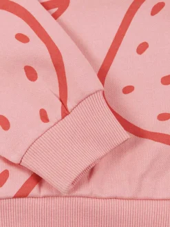 Sweat motif fraise fille (3-12A)