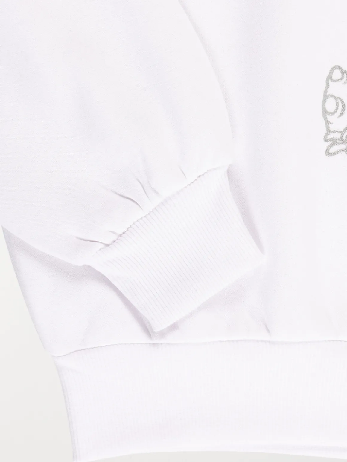 Sweat motif Stitch fille blanc (XXS-M)