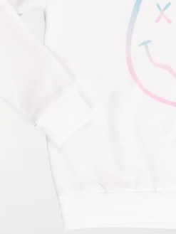 Sweat Nirvana blanc fille (XXS-M)