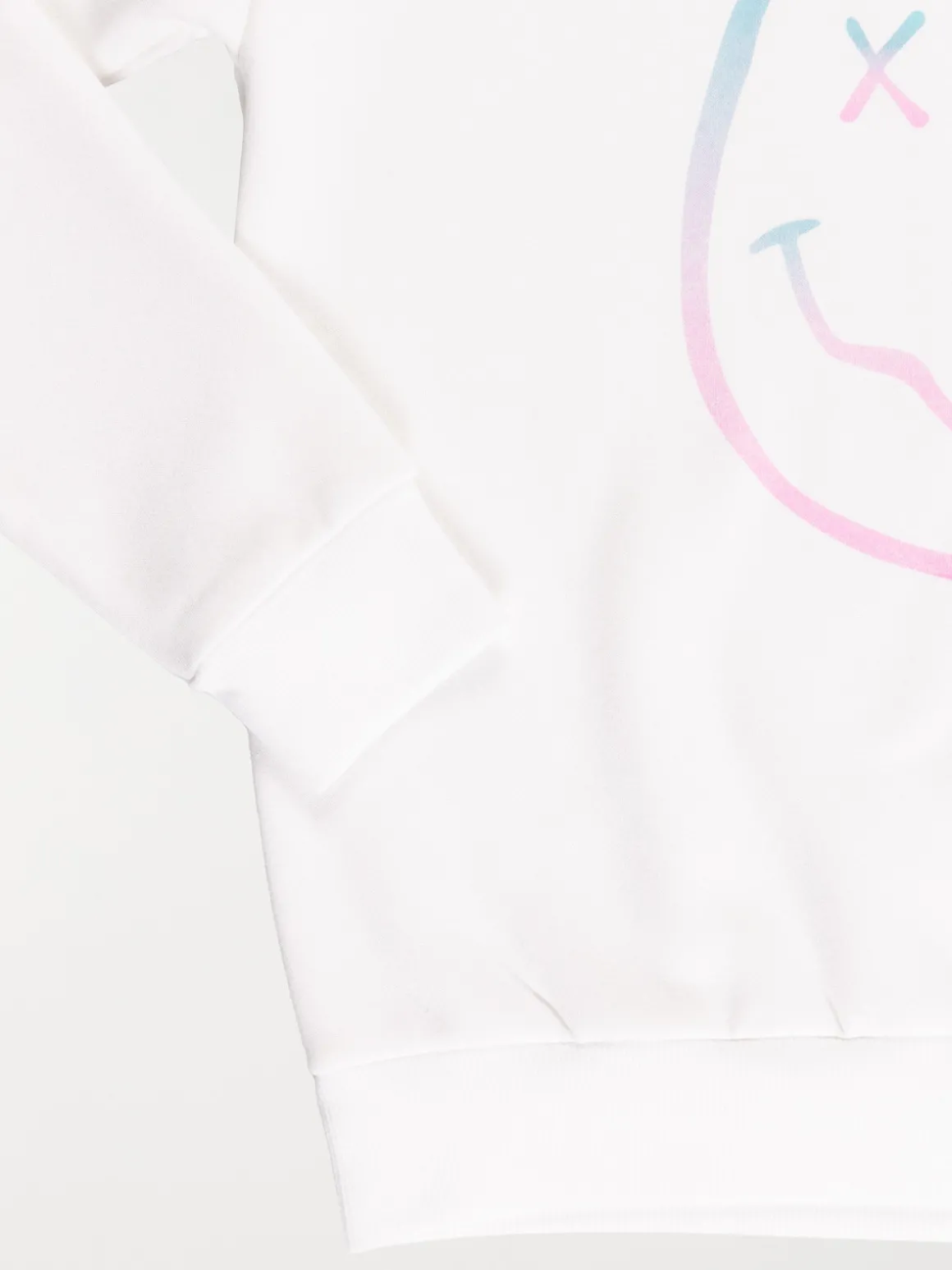 Sweat Nirvana blanc fille (XXS-M)