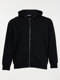 Sweat noir capuche grande taille homme
