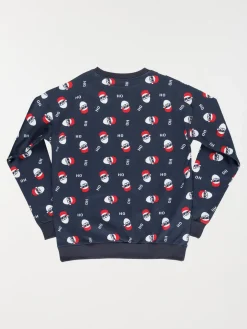 Sweat noël marine kid garçon (XXS-M)
