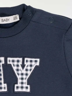 Sweat NY vichy garçon (3-36M)