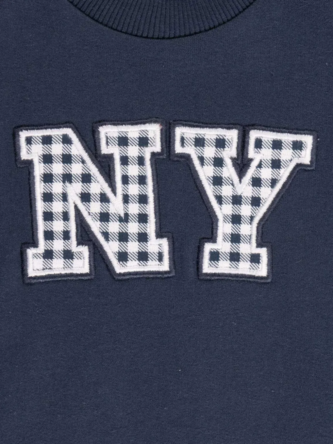 Sweat NY vichy garçon (3-36M)