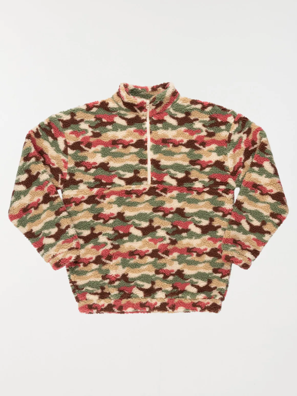 Sweat polaire camouflage fille (XXS-M)