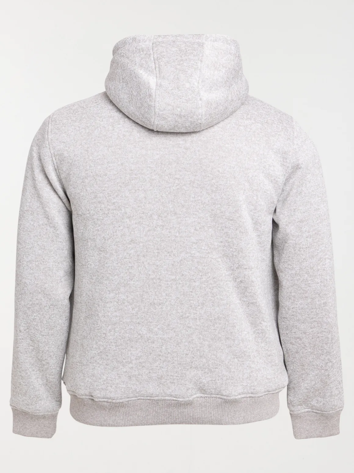 Sweat polaire gris grande taille homme