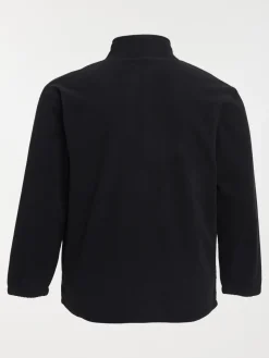 Sweat polaire noir grande taille homme