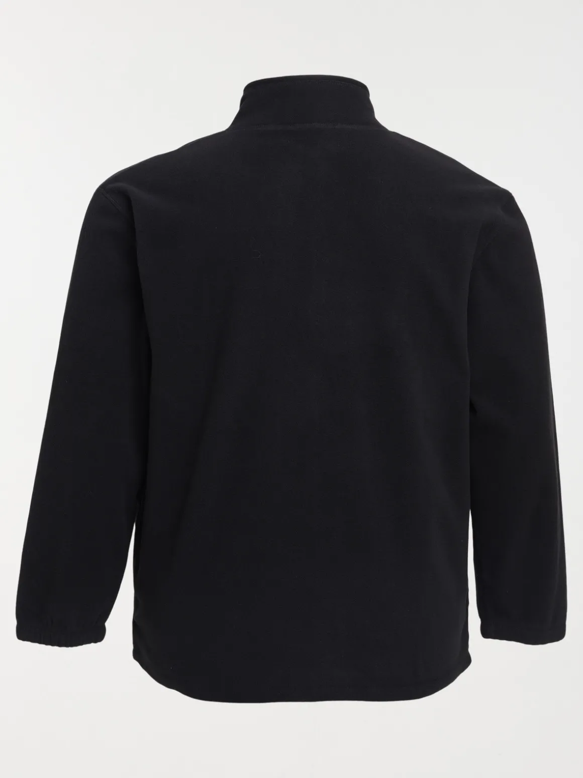Sweat polaire noir grande taille homme