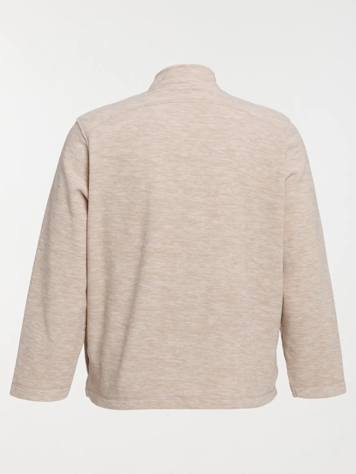 Sweat polaire zippé grande taille femme