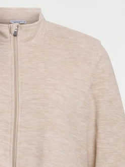 Sweat polaire zippé grande taille femme