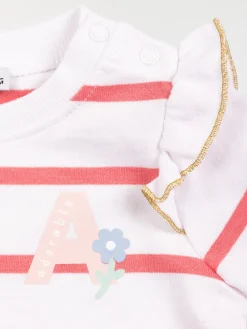 Sweat rayé adorable fille (3-36M)