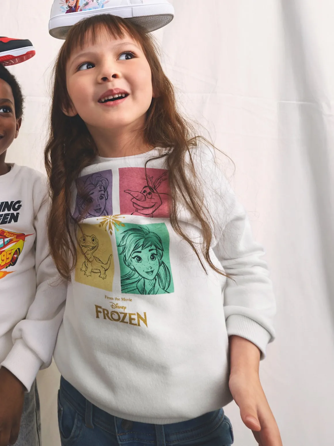 Sweat Reine des Neiges fille (3-10A)
