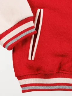Sweat teddy bicolore fille (3-12A)