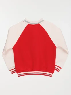 Sweat teddy bicolore fille (3-12A)