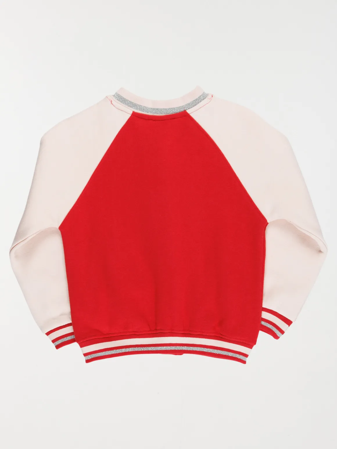 Sweat teddy bicolore fille (3-12A)