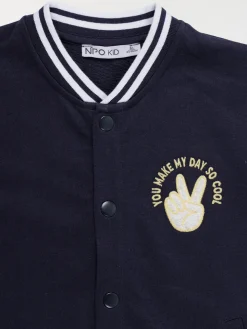 Sweat teddy marine garçon (3-12A)