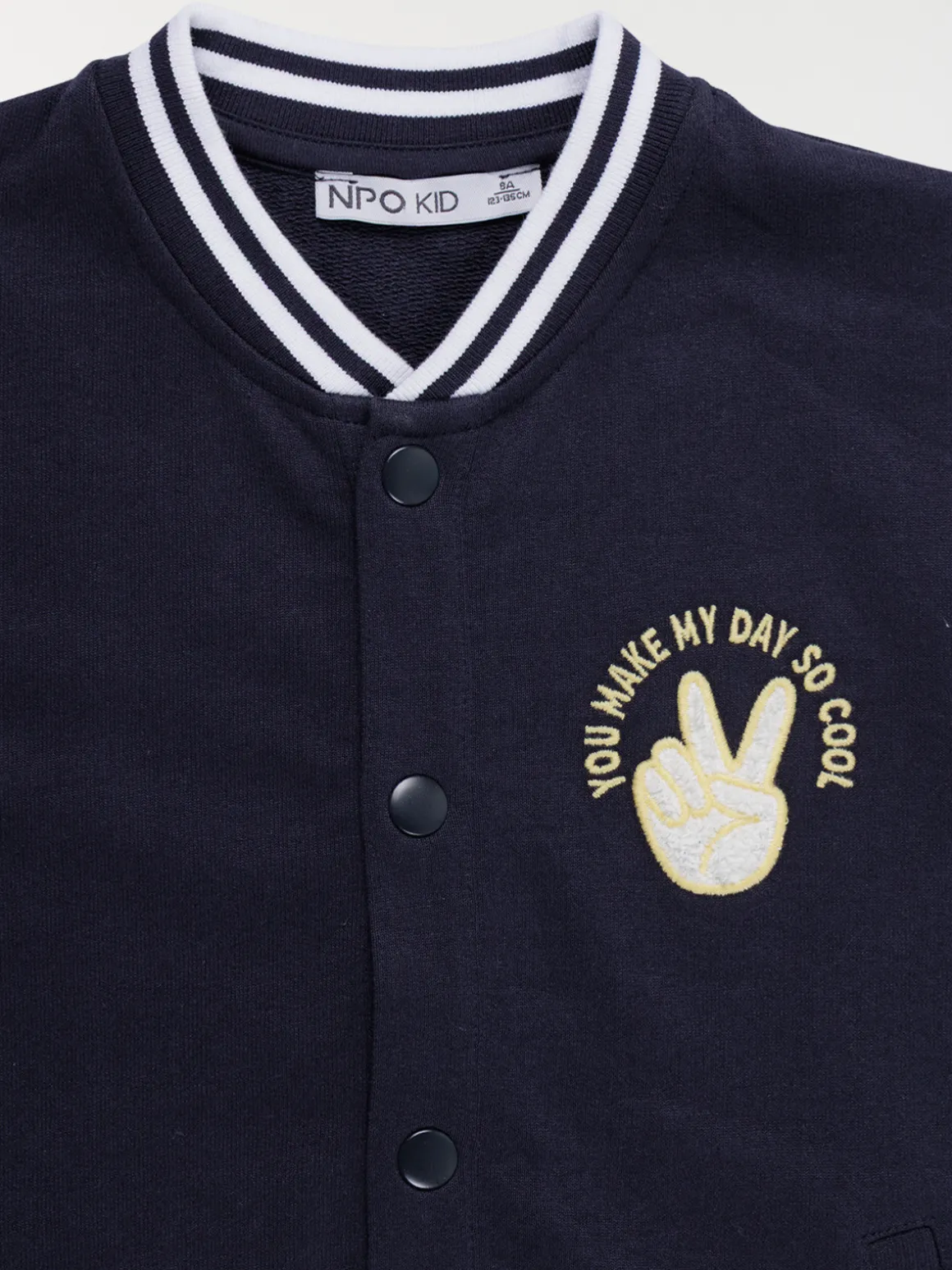 Sweat teddy marine garçon (3-12A)