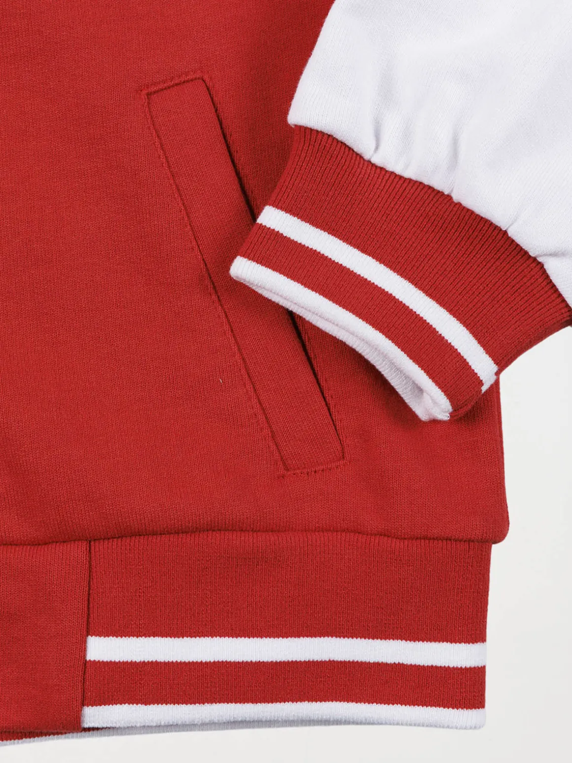 Sweat teddy rouge garçon (3-12A)