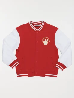 Sweat teddy rouge garçon (3-12A)