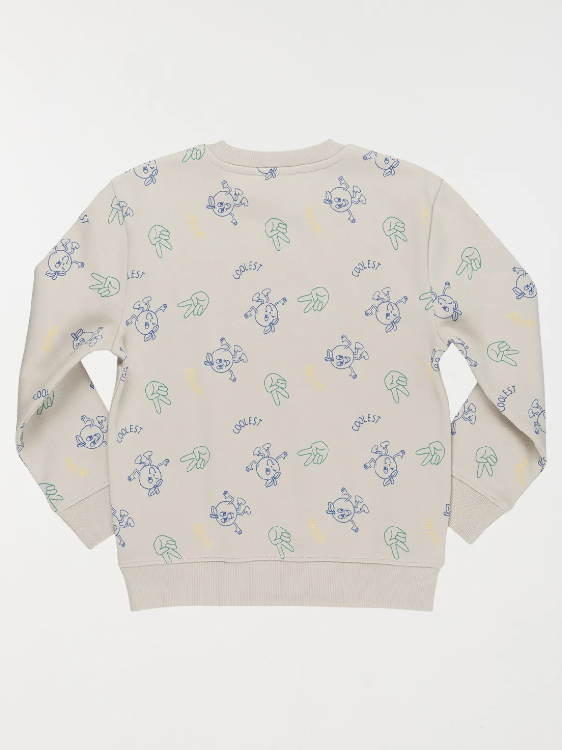 Sweat tout imprimé garçon (3-12A)