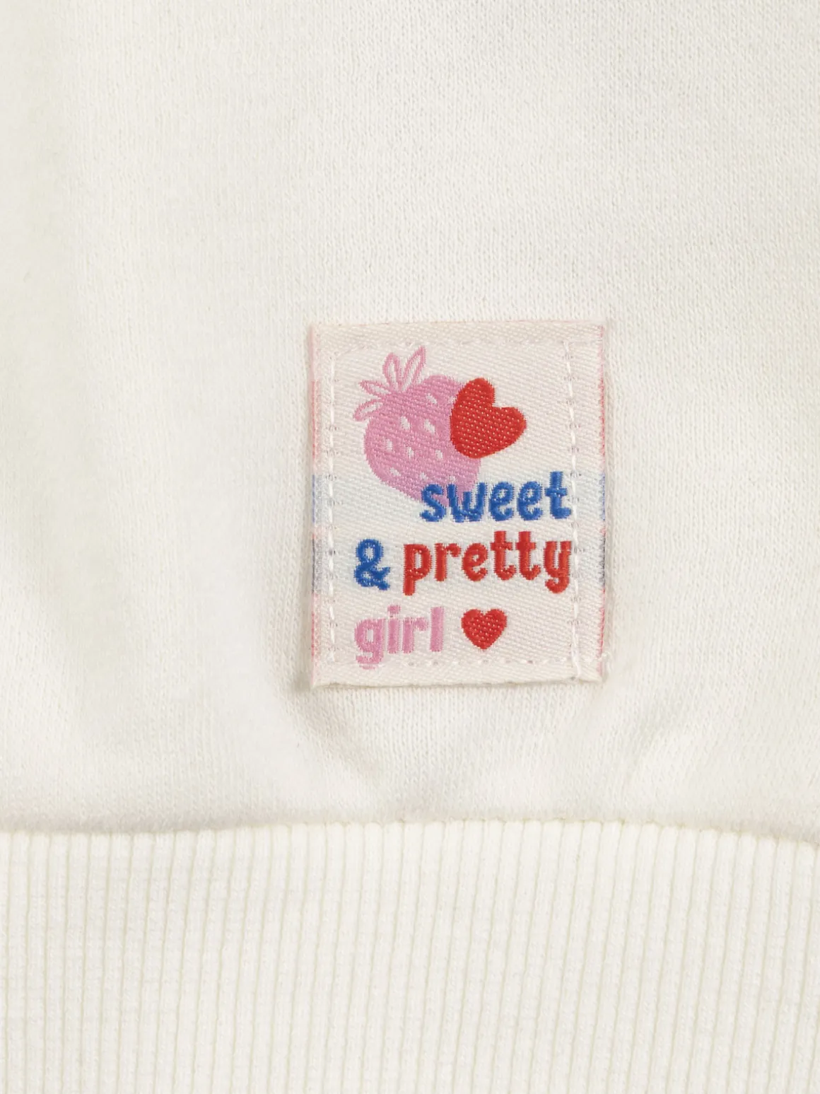Sweat tricolore fille (3-12A)