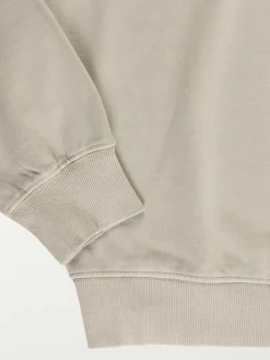 Sweat uni col rond fille (XXS-M)