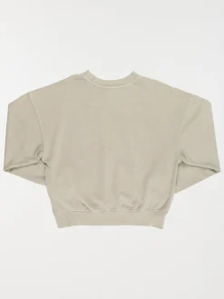 Sweat uni col rond fille (XXS-M)