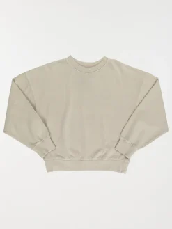 Sweat uni col rond fille (XXS-M)