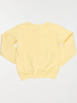 Sweat uni motif garçon (3-12A)