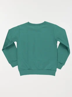 Sweat uni palmier brodé garçon (3-12A)
