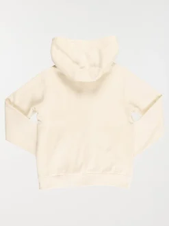 Sweat uni zippé à capuche garçon (3-12A)