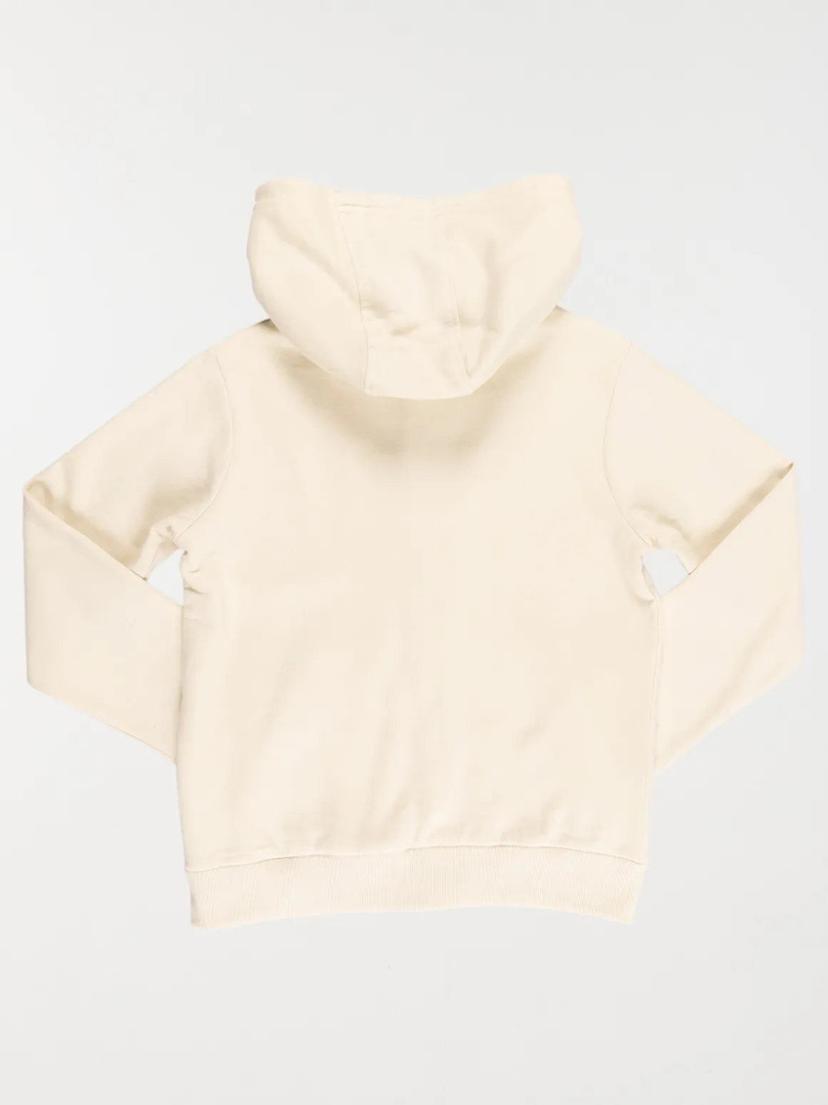 Sweat uni zippé à capuche garçon (3-12A)