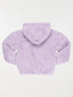 Sweat zippé tout doux fille (3-12A)