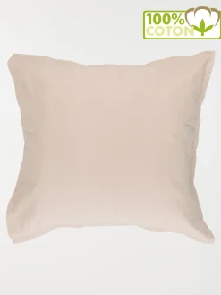 Taie d'oreiller 65 x 65 cm sable