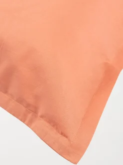 Taie d'oreiller 65 x 65 cm terracotta