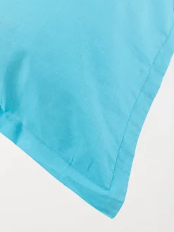 Taie d'oreiller 55x70 cm bleu turquoise