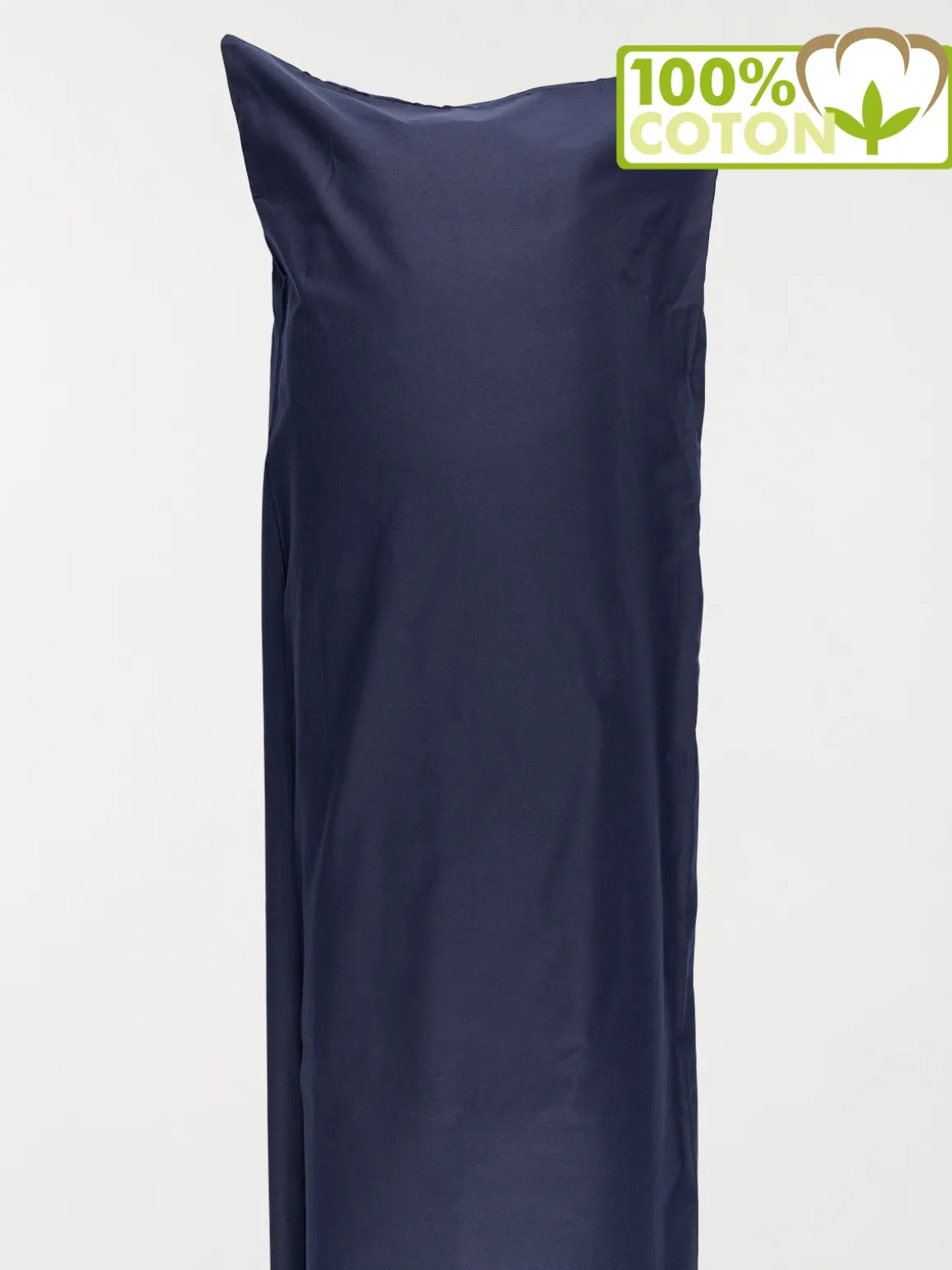 Taie traversin 45 x 185 cm navy