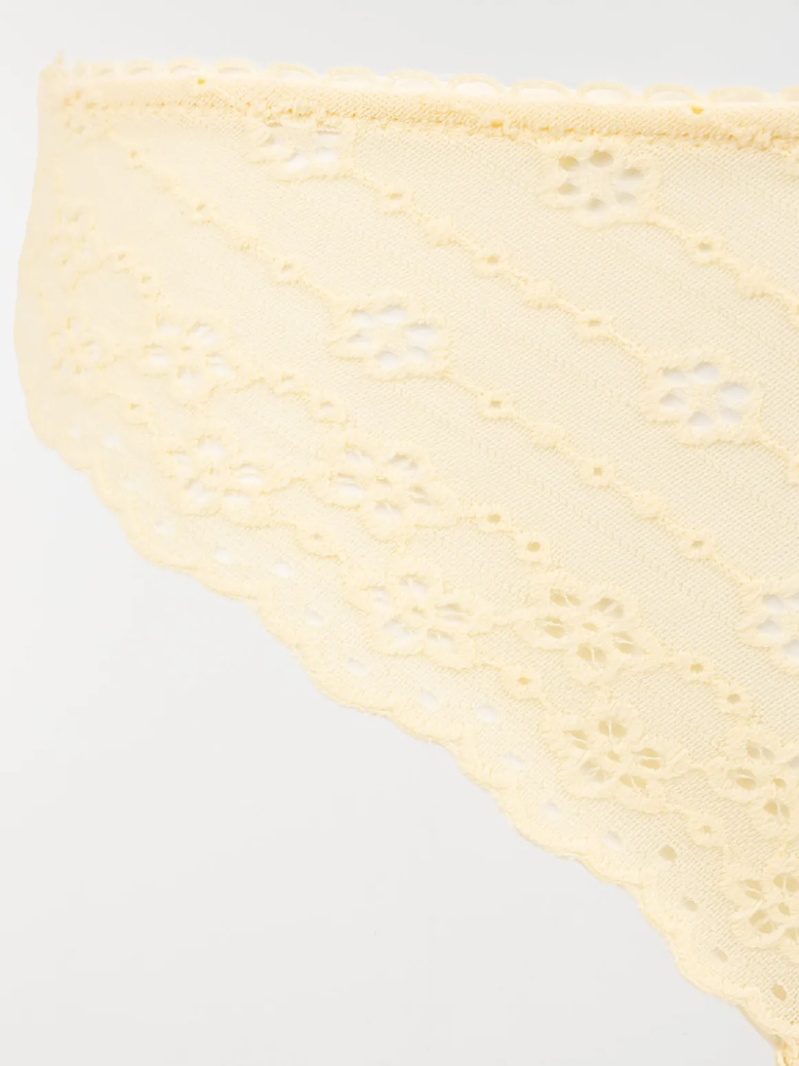 Tanga broderie anglaise femme (S-XL)