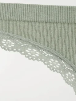 Tanga côtelé iceberg femme (S-XL)