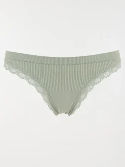 Tanga côtelé iceberg femme (S-XL)