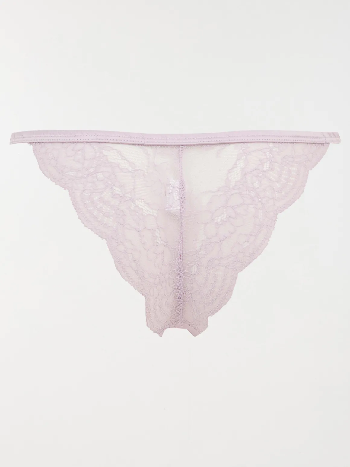 Tanga lilas dentelle femme (S-XL)