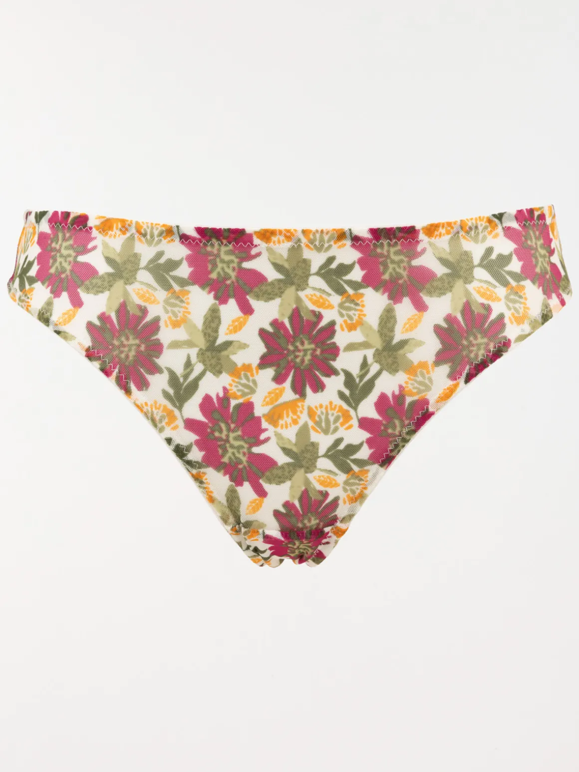 Tanga motif floral femme (S-XL)