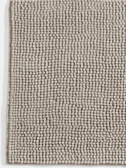 Tapis de bain chenille 50 x 80 cm beige