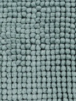 Tapis de bain chenille sauge
