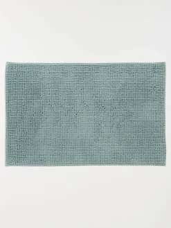 Tapis de bain chenille sauge