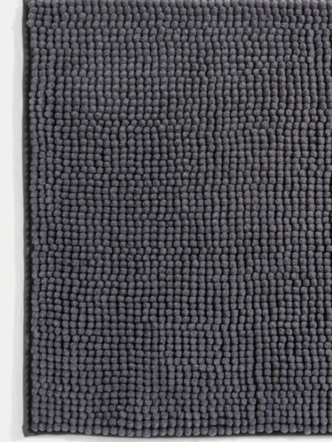 Tapis de bain 50x80 cm gris anthracite