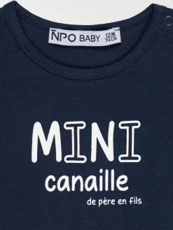 Tee-shirt à message garçon (3-36M)
