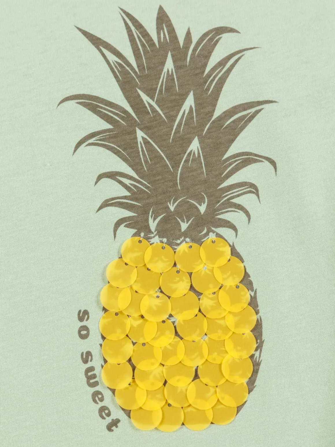 Tee-shirt ananas fille (3-12A)