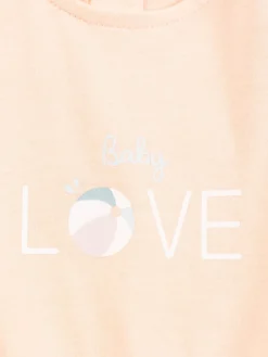 Tee-shirt baby love fille (3-36M)
